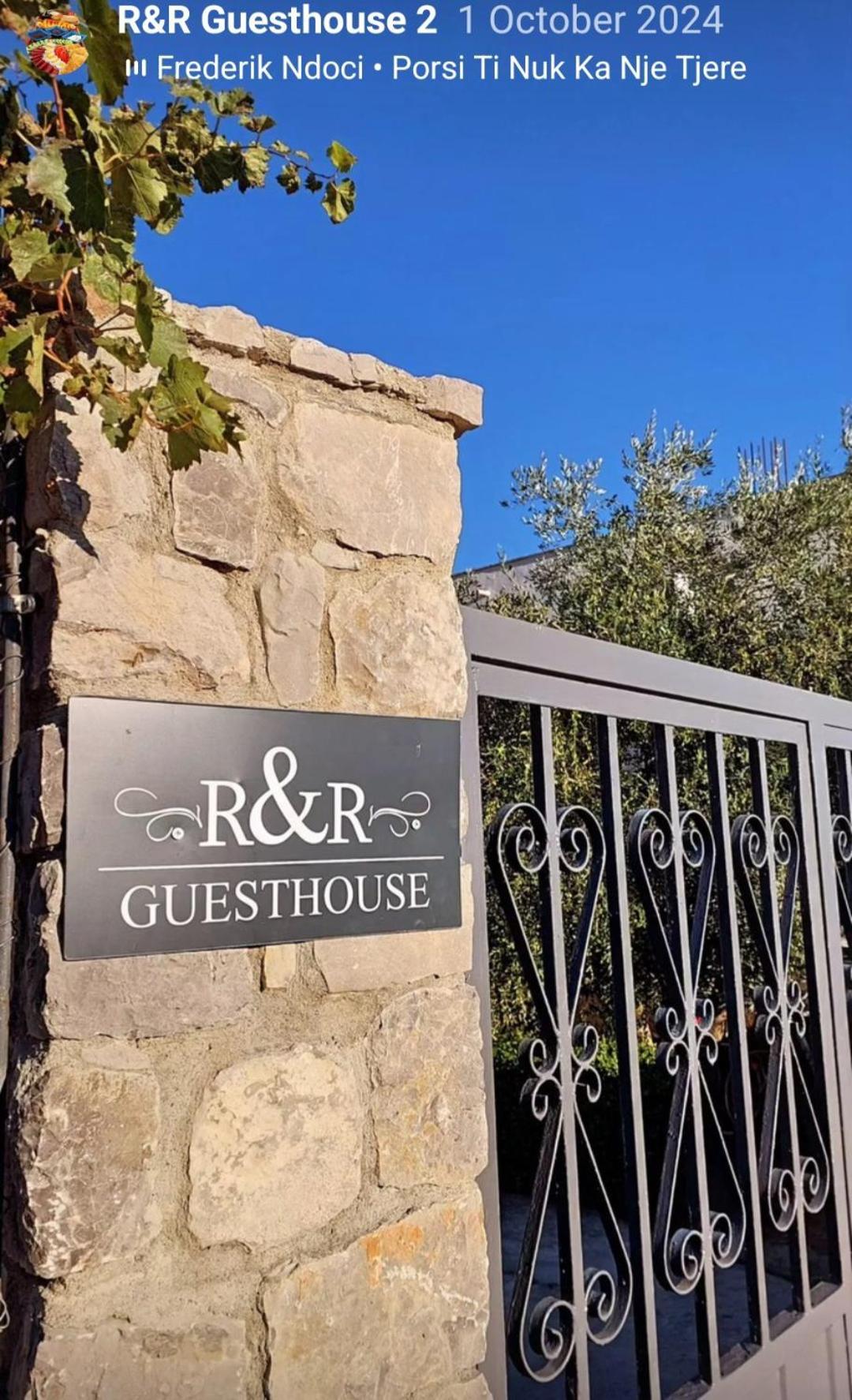 R&R Gesthouse Hotel Široka Kültér fotó